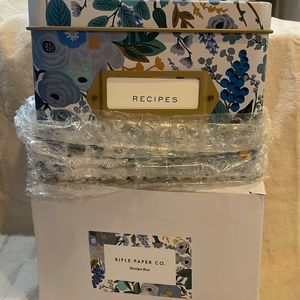 Rifle Paper Co Recipe Tin